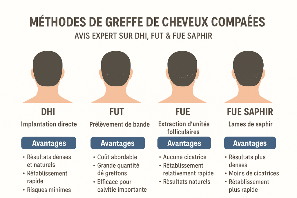 Techniques Modernes de Greffe de Cheveux
