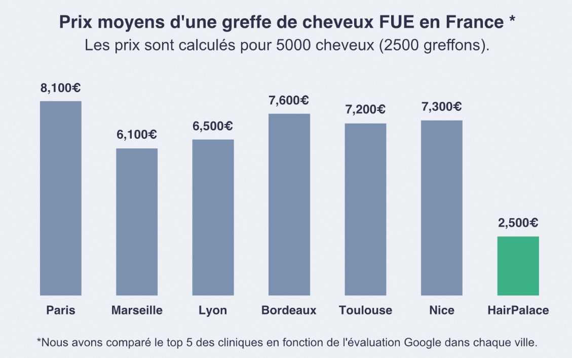 Comment Financer une Greffe de Cheveux ? Prix et Lyon, Paris, Marseilles, Nantes, Bordeaux vs Budapest, Hongrie